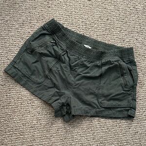 Aerie Dark Green Cargo Shorts